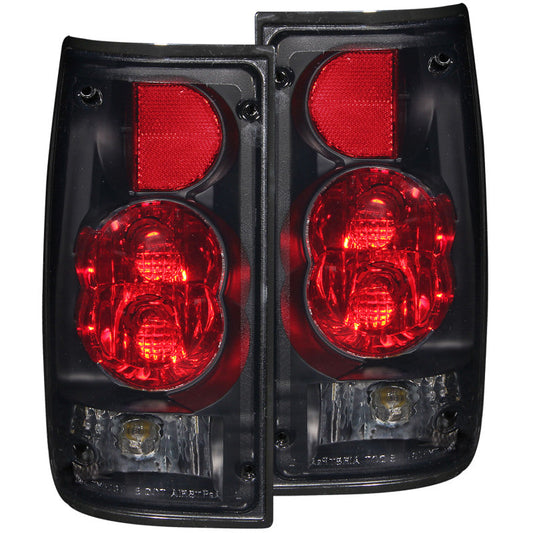 Anzo 1989-1995 Toyota Pickup Taillights Dark Smoke G2