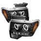Spyder Ford F150 09-14 Projector Headlights Halogen Model- CCFL Halo LED Blk PRO-YD-FF15009-CCFL-BK 5030108