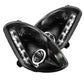 Spyder Infiniti G35 03-04 4DR Projector Halogen - LED Halo DRL Blk High H4 PRO-YD-IG35034D-DRL-BK 5031747