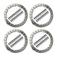 Ford Racing 17-18 / 21 F-150 Raptor (w/35in Tire) Functional Bead Lock Ring Kit - Style 1 M-1021K-BL1