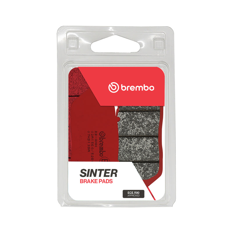Brembo OE 04-13 Harley Davidson XL C Sportster Custom 883cc Sinter Brake Pad - Front 07HD13SA