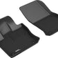 3D MAXpider 18-21 Volkswagen Tiguan 1st Row Kagu Floor Mat - Black L1VW08311509