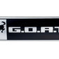 Ford Racing Bronco/Bronco Sport G.O.A.T. Badge - Black/Chrome M-1447-GOAT