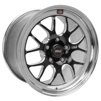 Weld S77 HD 17x5 / 6x135mm BP / 2.7in. BS Black Wheel (HD Low Pad) - Non-Beadlock