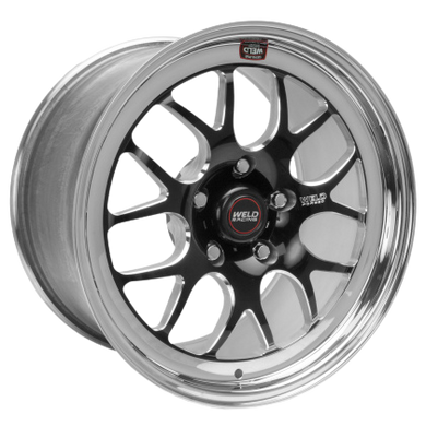 Weld S77 HD 17x5 / 6x135mm BP / 2.7in. BS Black Wheel (HD Low Pad) - Non-Beadlock