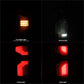 AlphaRex 19-24 Chevy Silverado 1500 / 20-24 2500HD/3500HD LUXX-Series LED Tail Lights Black 620088 *Discontinued