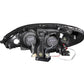 Anzo 2002-2003 Lexus Es300 Projector Headlights w/ Halo Black