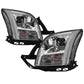 SPYDER xTune 06-09 Ford Fusion Light Bar DRL Projector Headlights - Chrome (PRO-JH-FFU06-LB-C) 9042126