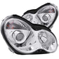 Anzo 2001-2007 Mercedes Benz C Class W203 Projector Headlights Chrome