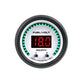 Autometer 52.4mm White Switchable 0-100 Fuel Level/8-18V Voltmeter Phantom Elite Digital Gauge 6709-PH