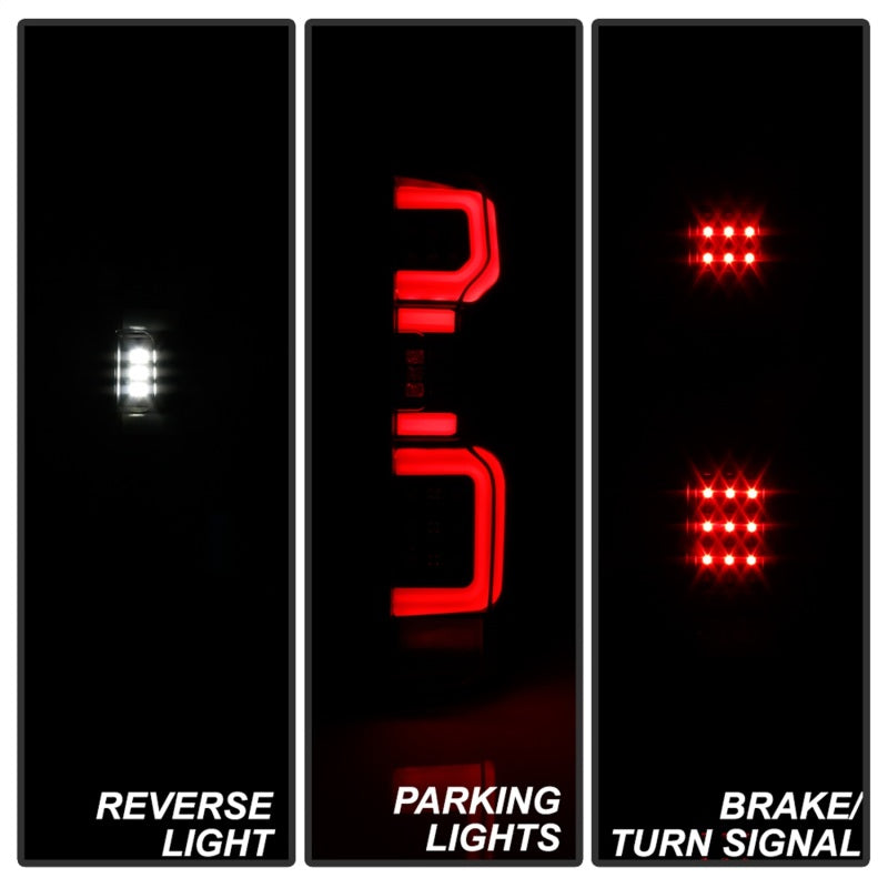 Spyder Chevy Silverado 19-20 (Do Not Fit Halogen Model) LED Tail Light Blk ALT-YD-CS19LED-BK 5087270