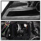 Spyder Audi A4 09-12 Projector Headlights Halogen Model Only - DRL LED Black PRO-YD-AA408-DRL-BK 5081544