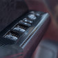OLM LE Carbon Fiber Window Switch Panel Covers (Set of 4) - 2022+ FL Honda Civic / FL5 Type R