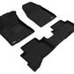 3D MAXpider 2017-2022 Kia Niro Elegant Floor Mat- Black 1St Row 2Nd Row L1KA04404709