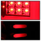 Spyder Chevy Silverado 2016-2017 Light Bar LED Tail Lights - Red Clear ALT-YD-CS16-LED-RC 5083753