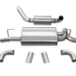 Corsa Performance Corsa 18+ Jeep Wrangler JL 2.5in Dual Rear Turn Down Exit Touring Axle