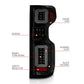 ANZO 19-21 Chevy Silverado Work TruckFull LED Tailights Black Housing Smoke Lens G2 (w/C Light Bars) 311418