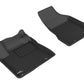 3D MAXpider 2015-2018 Nissan Murano Kagu 1st Row Floormat - Black L1NS08311509