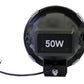 ANZO Hid Off Road Light Universal 50 Watt 7in HID Off Road Fog Light w/ AnzoUSA Red bezel 861136