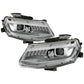 Spyder Chevy Camaro 16-18 Halogen Model Projector Headlights Chrome PRO-YD-CCAM16HALSI-SEQ-C 5087348
