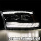 AlphaRex 09-18 Ram 1500HD LUXX Proj Headlight Plnk Style Jet Blk w/Activ Light/Seq Signal/Smoked DRL 880540 *Discontinued