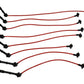 Ford Performance Parts Ford Racing 9mm Spark Plug Wire Sets - Red