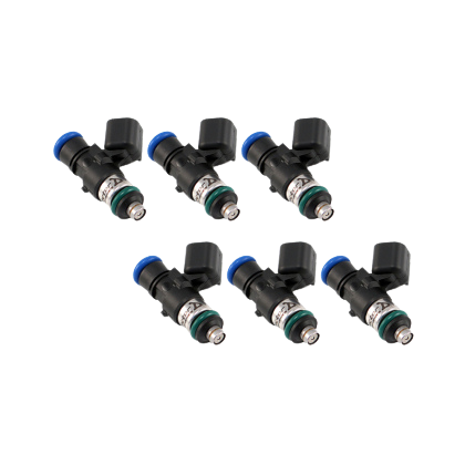 Injector Dynamics 1050-XDS Injectors 14mm (Grey) Adaptor Top GTR Lower Spacer (Set of 6)