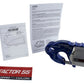 Ford Racing Factor 55 UltraHook w/Rope Guard - Blue M-1821-UHB