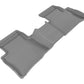 3D MAXpider 2016-2020 Toyota Prius/Prius Prime Kagu 2nd Row Floormats - Gray L1TY20921501
