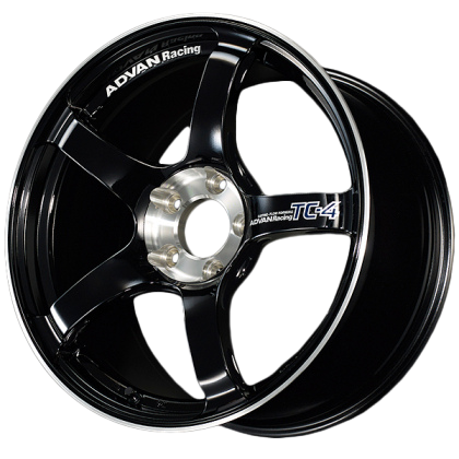 Advan TC4 18x10.5 +15 5-114.3 Racing Black Gunmetallic Wheel
