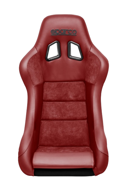 Sparco Seat QRT Performance Leather/Alcantara Red (Must Use Side Mount 600QRT)