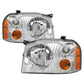 SPYDER xTune 01-04 Nissan Frontier OEM Headlights - Chrome (HD-JH-NF01-AM-C) 9042775