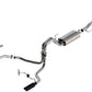 Borla F-150 2021 5.0L 4dr CC SB EC STB Lariat/KR/Pltm/LTD 3/2.25 SRE Cat-Back Touring Black CHR Tips 140865BC