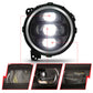 ANZO 2018-2019 Jeep Wrangler Full Led ProjectoráH.L Black 111466