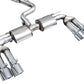 AWE Tuning AWE 22-24 Audi 8Y S3 Touring Edition Exhaust - Chrome Silver Tips 3015-42897