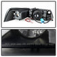 Spyder Ford Mustang 99-04 Projector Headlights LED Halo Blk Smke PRO-YD-FM99-1PC-AM-BSM 5078469