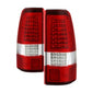 SPYDER xTune 03-06 Chevrolet Silverado 1500/2500HD LED Tail Lights - Red Clear (ALT-JH-CSIL03-CS-RC) 9037665
