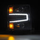 AlphaRex 14-15 Chevy 1500 PRO-Series Projector Headlights Black w/ Sequential Signal &  DRL 880245 *Discontinued