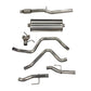 Corsa 19+ GM Silverado/Sierra 5.3L V8 3in Dual Rear Exit 157in Wheelbase Catback - Sport (No Tips) 21043