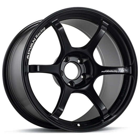 Advan RG-4 17x9 +35 5-114.3 Semi Gloss Black Wheel YA47I35ESB