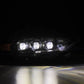 AlphaRex 18-20 Ford Mustang NOVA LED Proj Headlights Alpha-Black w/Activ Light/Seq Signal/Switch DRL 880263 *Discontinued