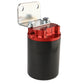 Aeromotive 10 Micron, Red/Black Canister Fuel Filter