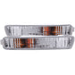 Anzo 1994-1995 Honda Accord Euro Parking Lights Chrome
