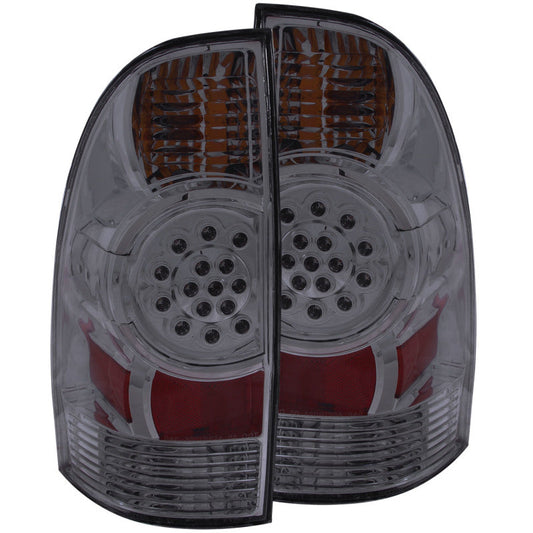 Anzo 2005-2015 Toyota Tacoma LED Tail lights Smoke