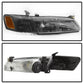 SPYDER xTune 97-99 Toyota Camry 4pc OEM Style Headlights w/Corner Lights - Black (HD-JH-TCAM97-SET-BK) 9042836
