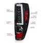 ANZO 2004-2012 Chevrolet Colorado/ GMC Canyon LED Tail Lights w/ Light Bar Black Housing 311382