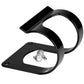 Aeromotive Filter Mounting Bracket, Black Spring Steel, Rubber Coated