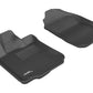 3D MAXpider 2006-2012 Ford Fusion Kagu 1st Row Floormat - Black L1FR01311509
