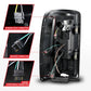 ANZO 00-06 Chevrolet Tahoe / GMC Yukon Full LED Taillights w/ Lightbar Black Housing/Clear Lens 311448