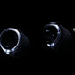 Anzo 1997-1999 Mitsubishi Eclipse Projector Headlights w/ Halo Black G2